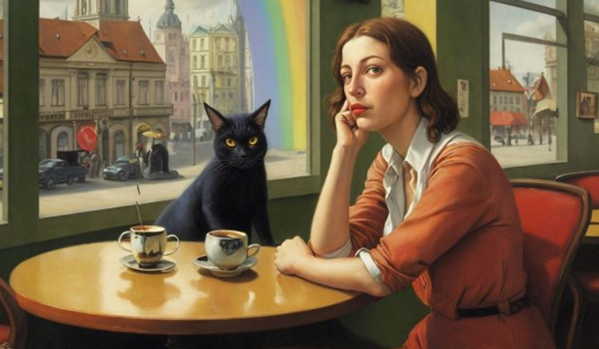 சர்ரியலிஸமும் கஃபேக்களும் நிறையப் பூனைகளும்..